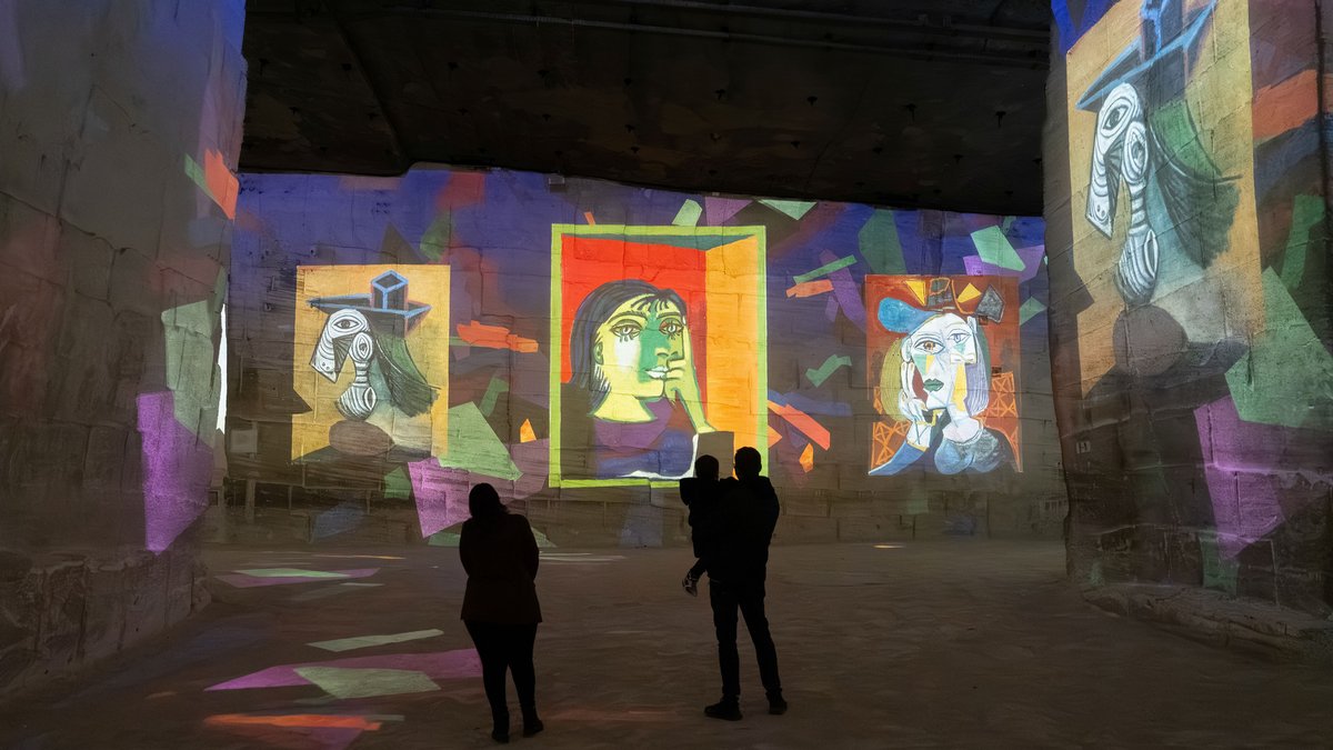 Picasso et Frida Kahlo aux Carrières des lumières des Baux-de-Provence en 2026