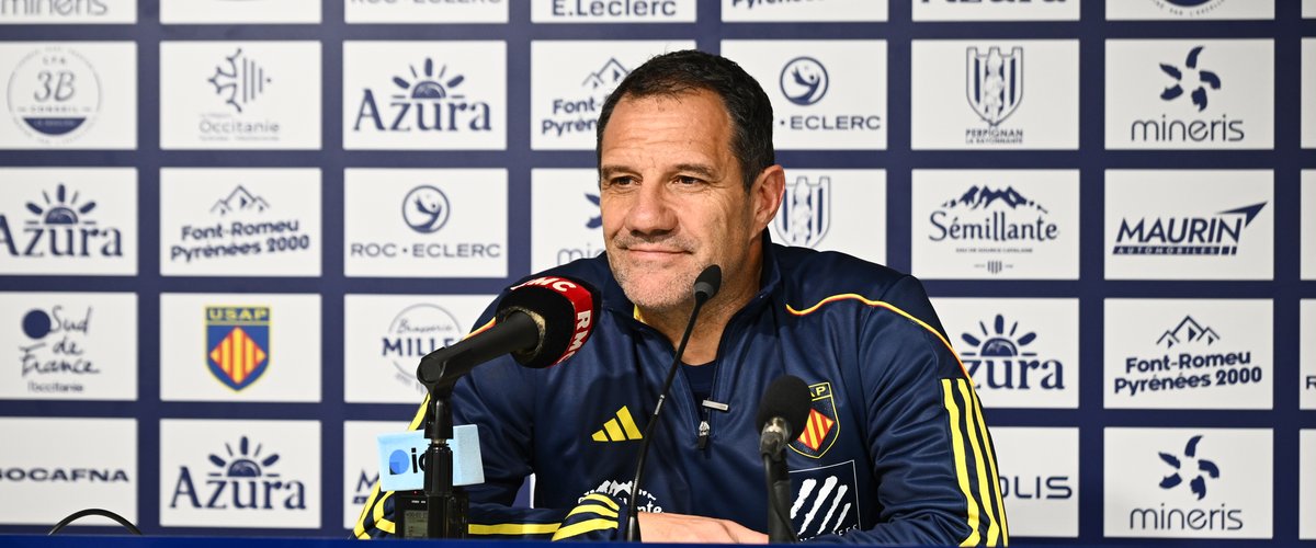Top 14 – "J’étais sûr qu’ils allaient faire un grand match", se réjouit Laurent Labit (Usap)