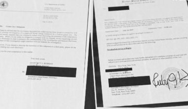 l’administration Trump publie de nouveaux documents tout en dissimulant des informations