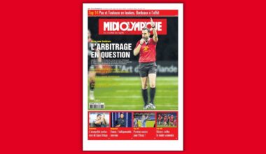 À la une du Midi Olympique : "L’arbitrage en question"