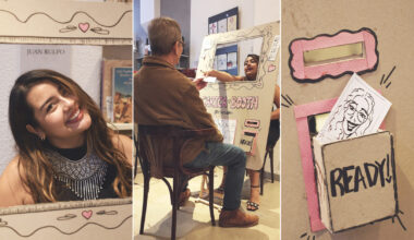 À 23 ans, Manuela passe ses journées à caricaturer les Strasbourgeois(es) dans son photomaton