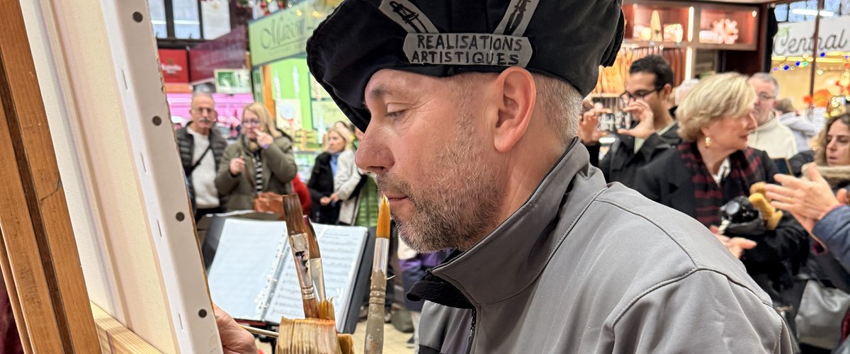 La passion de Richard Linares invitée aux Halles en fête jusqu'au 31 décembre