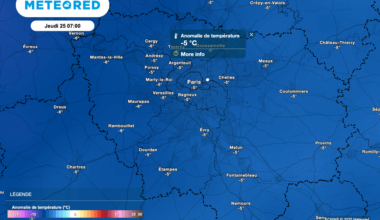 Températures jusqu’à -5°C à Paris et en Île-de-France ! Les habitants vont-ils aussi devoir se préparer à la neige ?