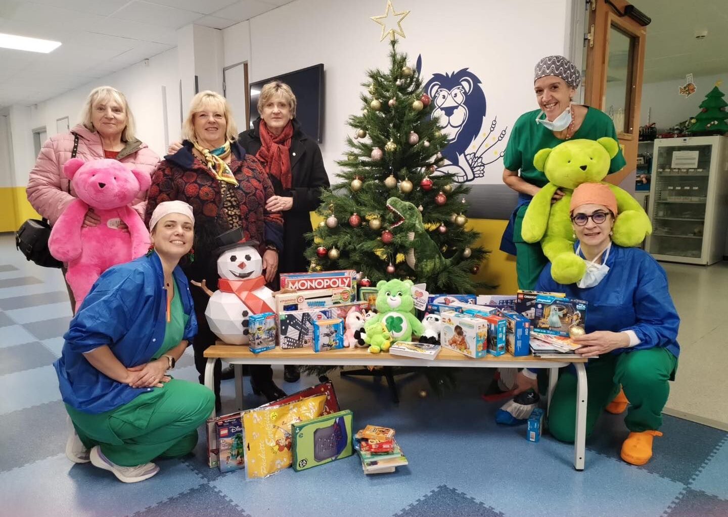 Des jouets et des sourires pour les enfants de l’hôpital de Brabois