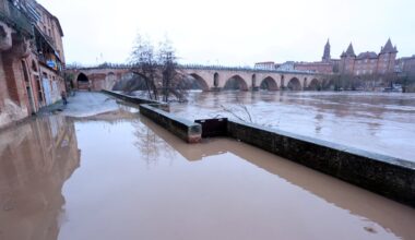 Crues : une route départementale barrée en Tarn-et-Garonne, les rivières atteignent leur pic