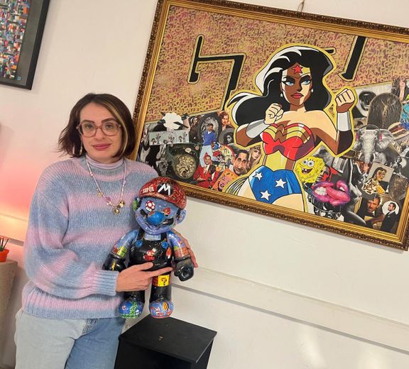 Mario Bros est l’un des supports fétiches de l’artiste.