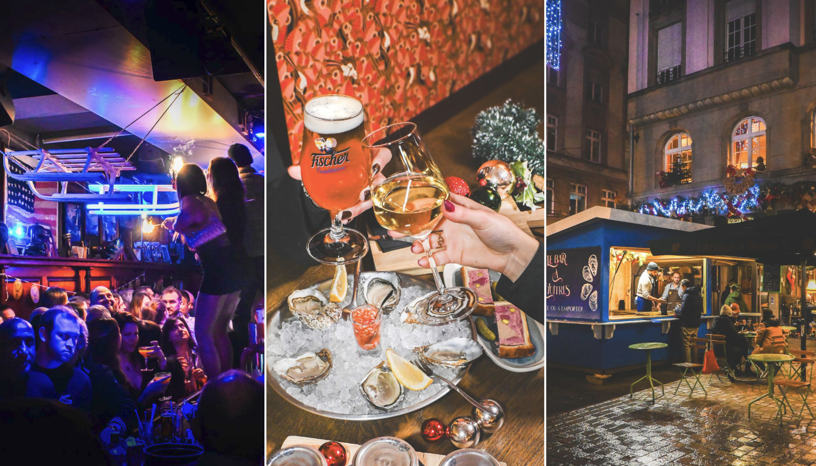 pour Nouvel An, 2 bars strasbourgeois nous poussent à choisir notre camp