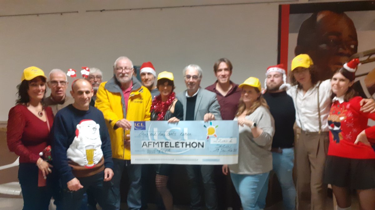 L’association Muscu détente soutient l’AFM-Téléthon