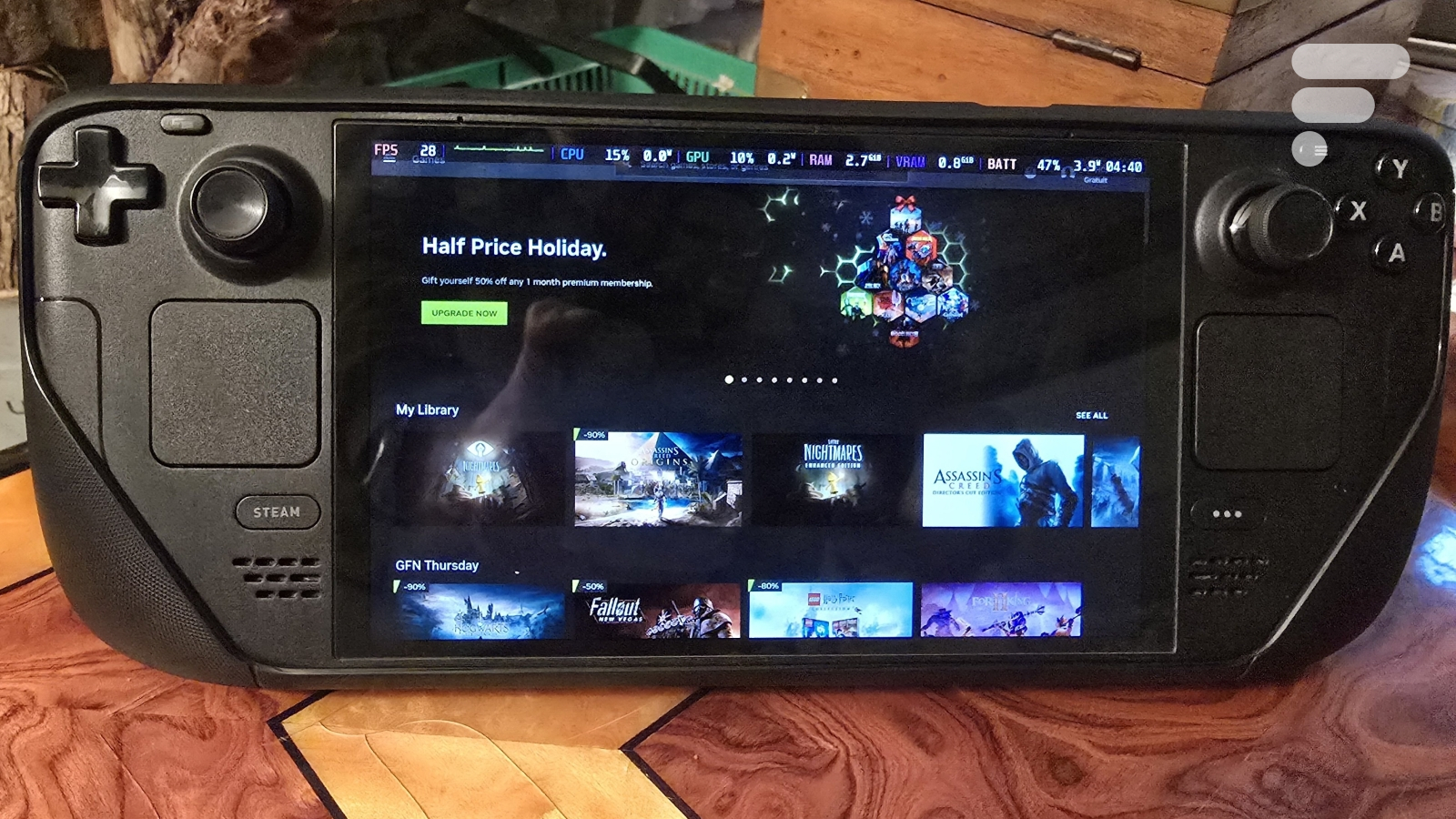 Comment installer Nvidia GeForce Now sur Steam Deck ?