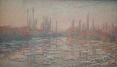 quand Claude Monet peint l’hiver