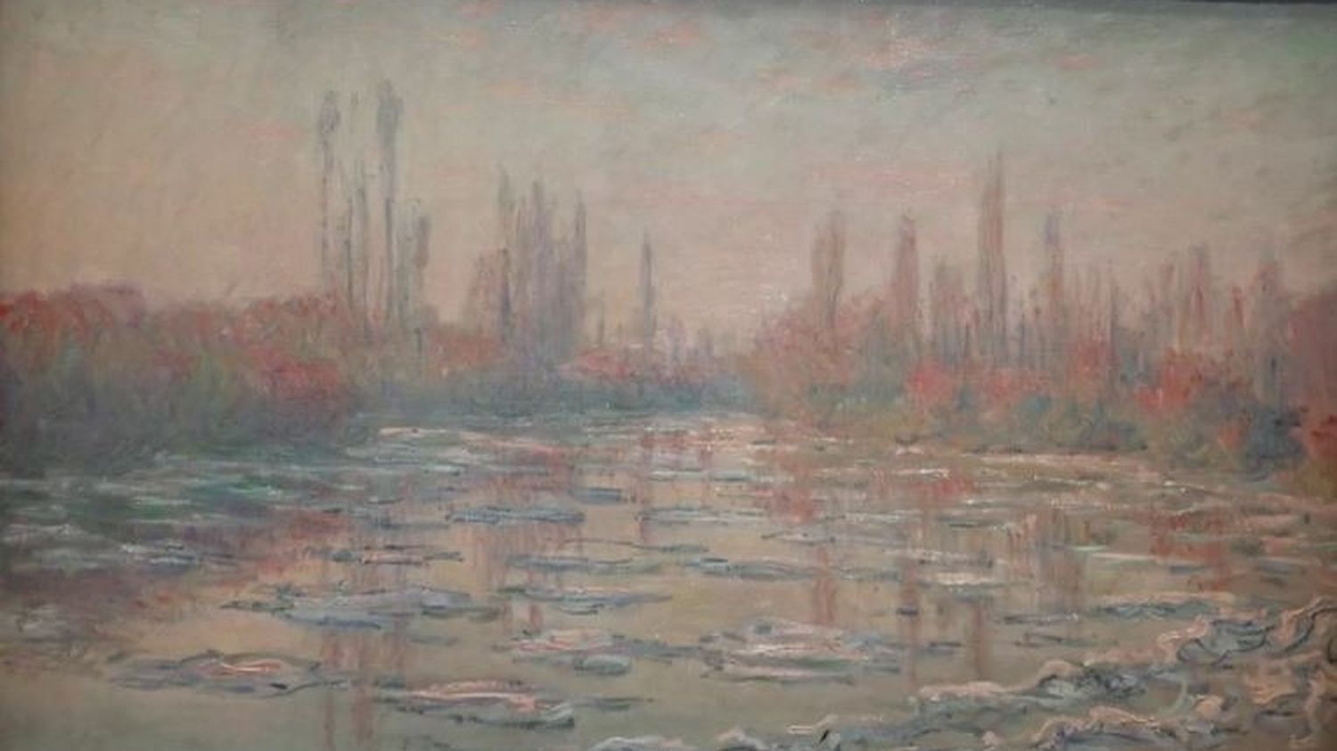 quand Claude Monet peint l’hiver