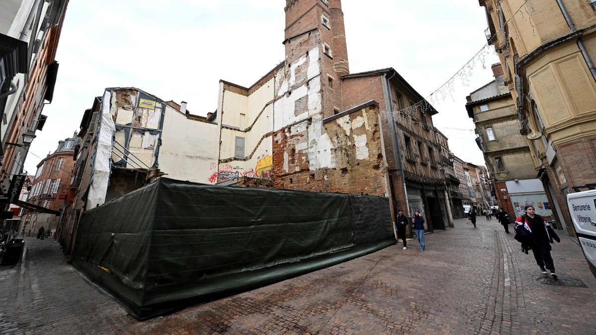 "Pour le moment, on attend" : l’avenir incertain des immeubles en péril du centre-ville de Toulouse