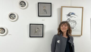 Odile Viale expose à la Poissonnerie : "Je veux montrer à la fois ce côté léger et ce côté lourd dans mon travail."