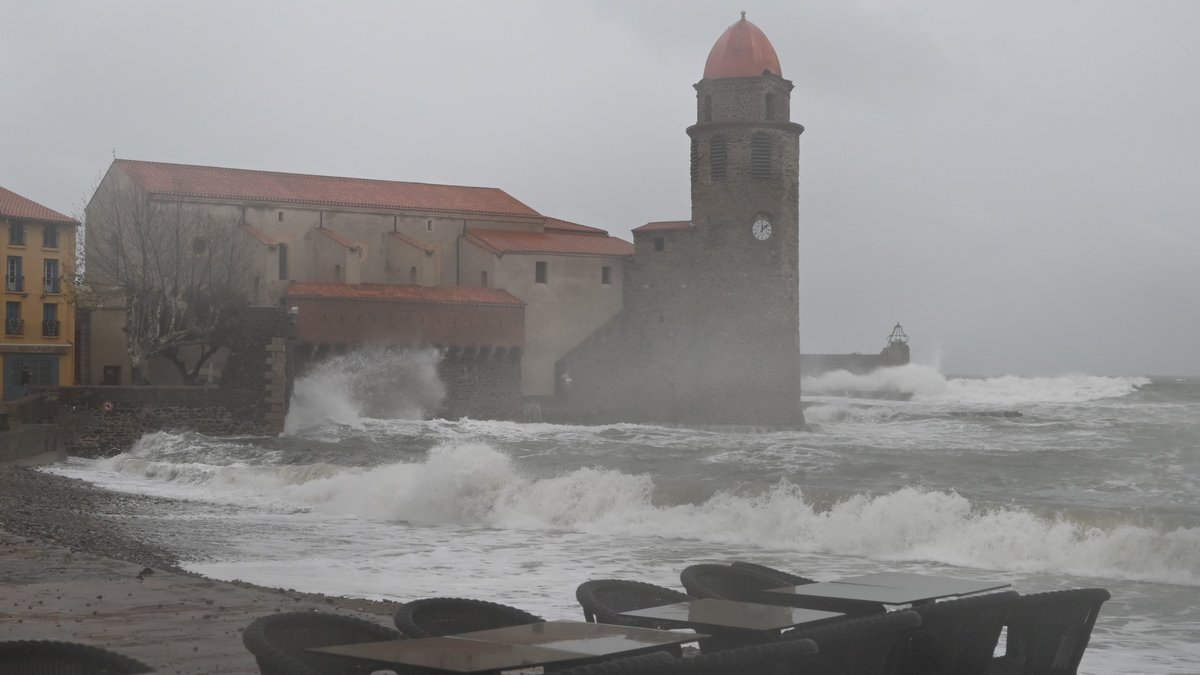 Vigilance orange dans les Pyrénées-Orientales : jusqu’à 147 mm de cumuls de pluie enregistrés en 24 h mais "Ce n’est pas terminé. On n’a passé qu’une bonne moitié de ce qui était attendu"
