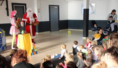 Saint-Étienne-de-Tulmont. Le Père Noël avait rendez-vous avec BB Cailloux 82