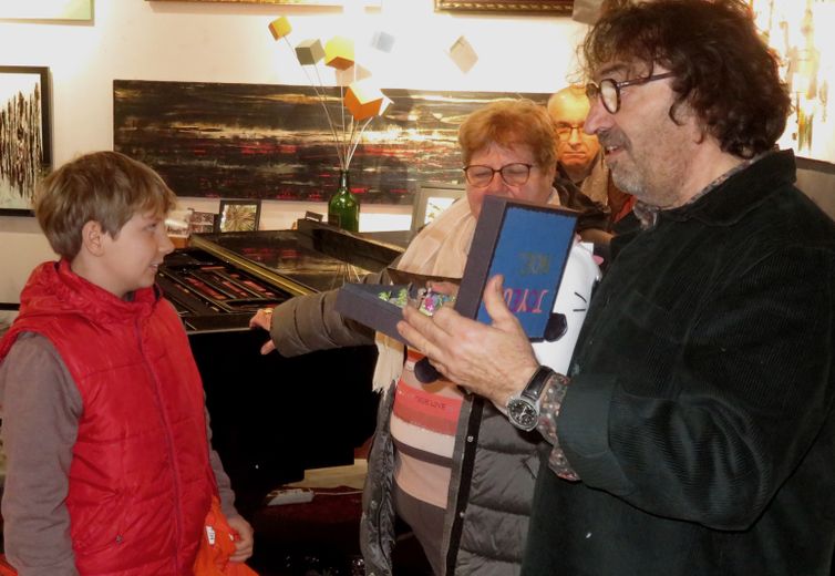 Un prix d'excellence pour le travail en trois dimensions de Marlène Milferstept.