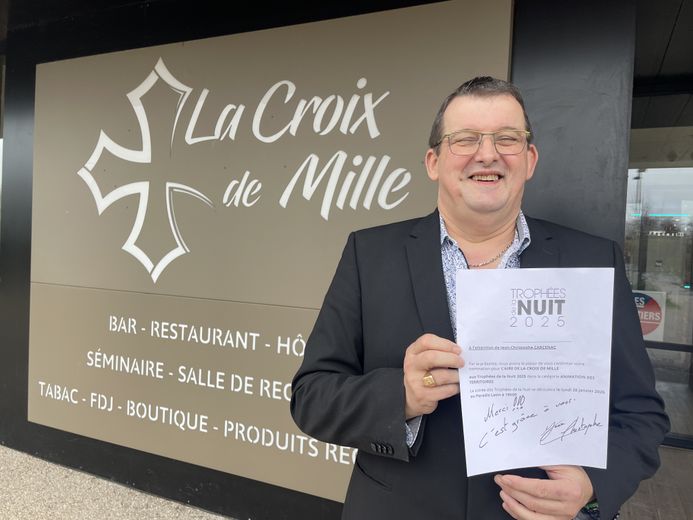 Jean-Christophe Carcenac a été nommé aux Trophées de la Nuit dans la catégorie "Animation du territoire" : il invite tout le monde à participer au vote ouvert jusqu’au 26 janvier 2026.