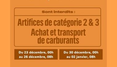 des interdictions en vigueur dans le Nord