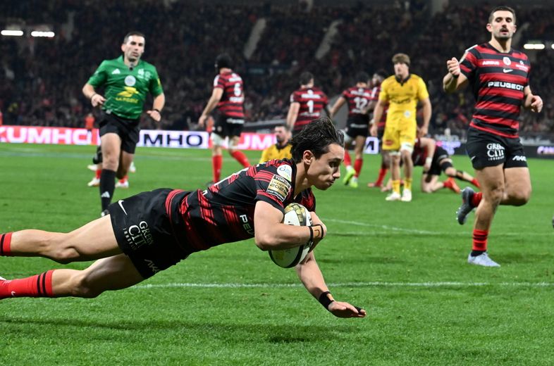 L’ailier de poche italien a inscrit le deuxième essai des "rouge et noir" dimanche face aux Maritimes.