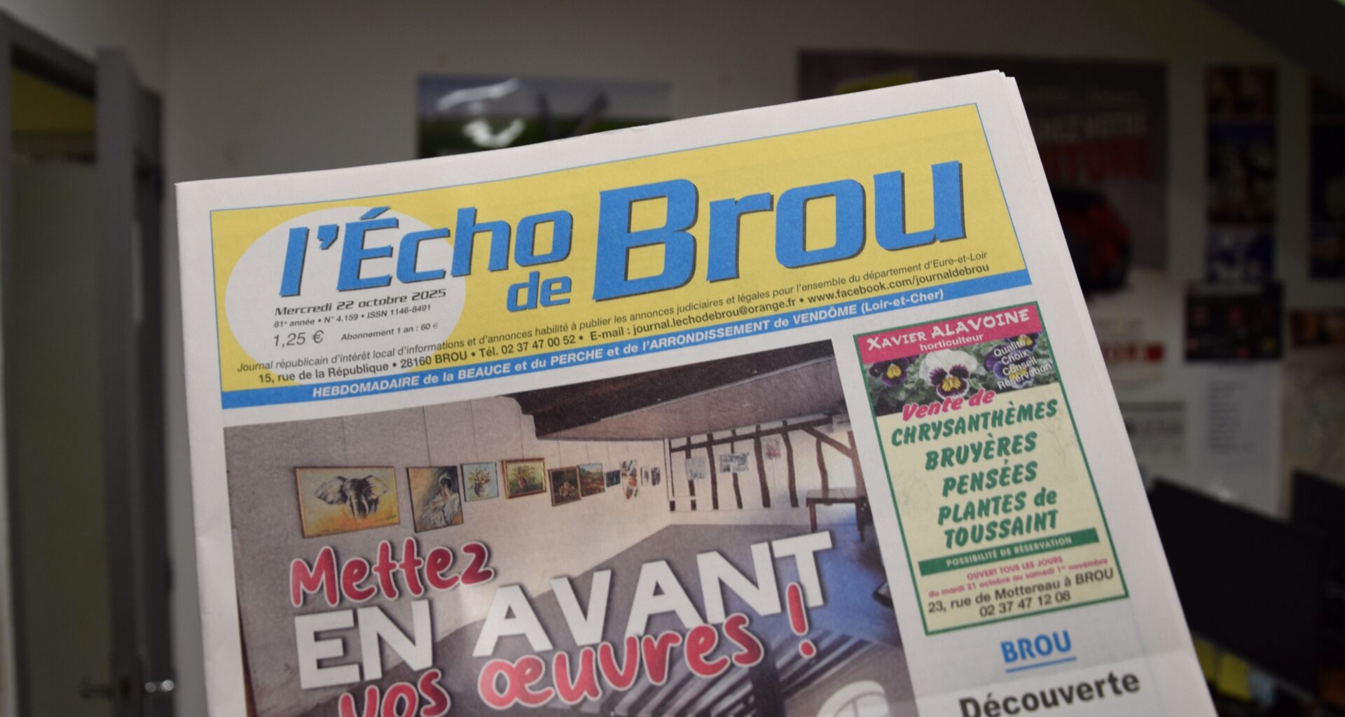 RADIO INTENSITE | L'Echo de Brou vendu au groupe de presse Sogemédia
