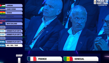 un tirage corsé pour les Bleus, Deschamps se réjouit de jouer sur la côte Est