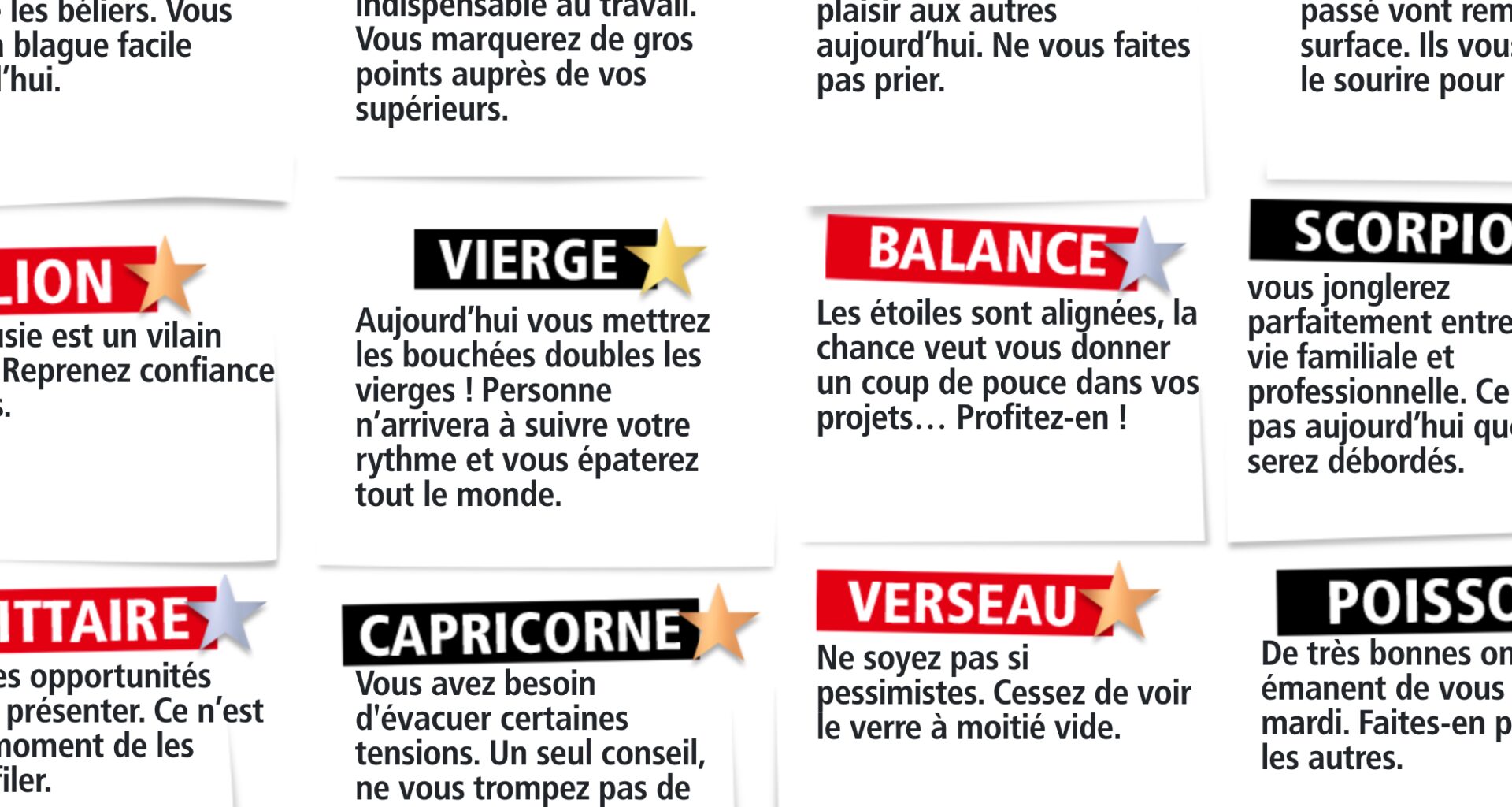 L'horoscope du Double Expresso RTL2 du mardi 16 décembre 2025