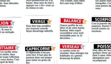 L'horoscope du Double Expresso RTL2 du jeudi 25 décembre 2025