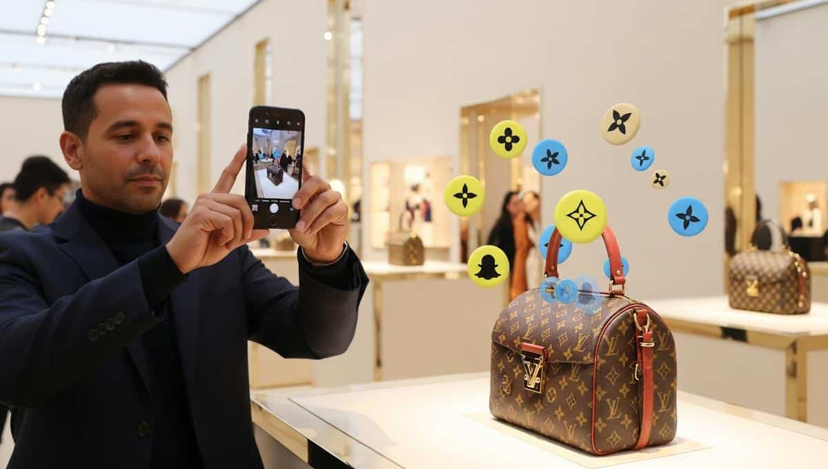 Louis Vuitton à Paris mise sur la réalité augmentée avec Snapchat pour sa nouvelle exposition immersive