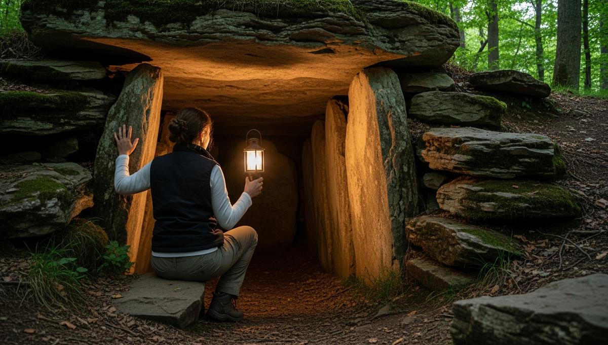 une chambre funéraire mégalithique à découvrir près de Paris