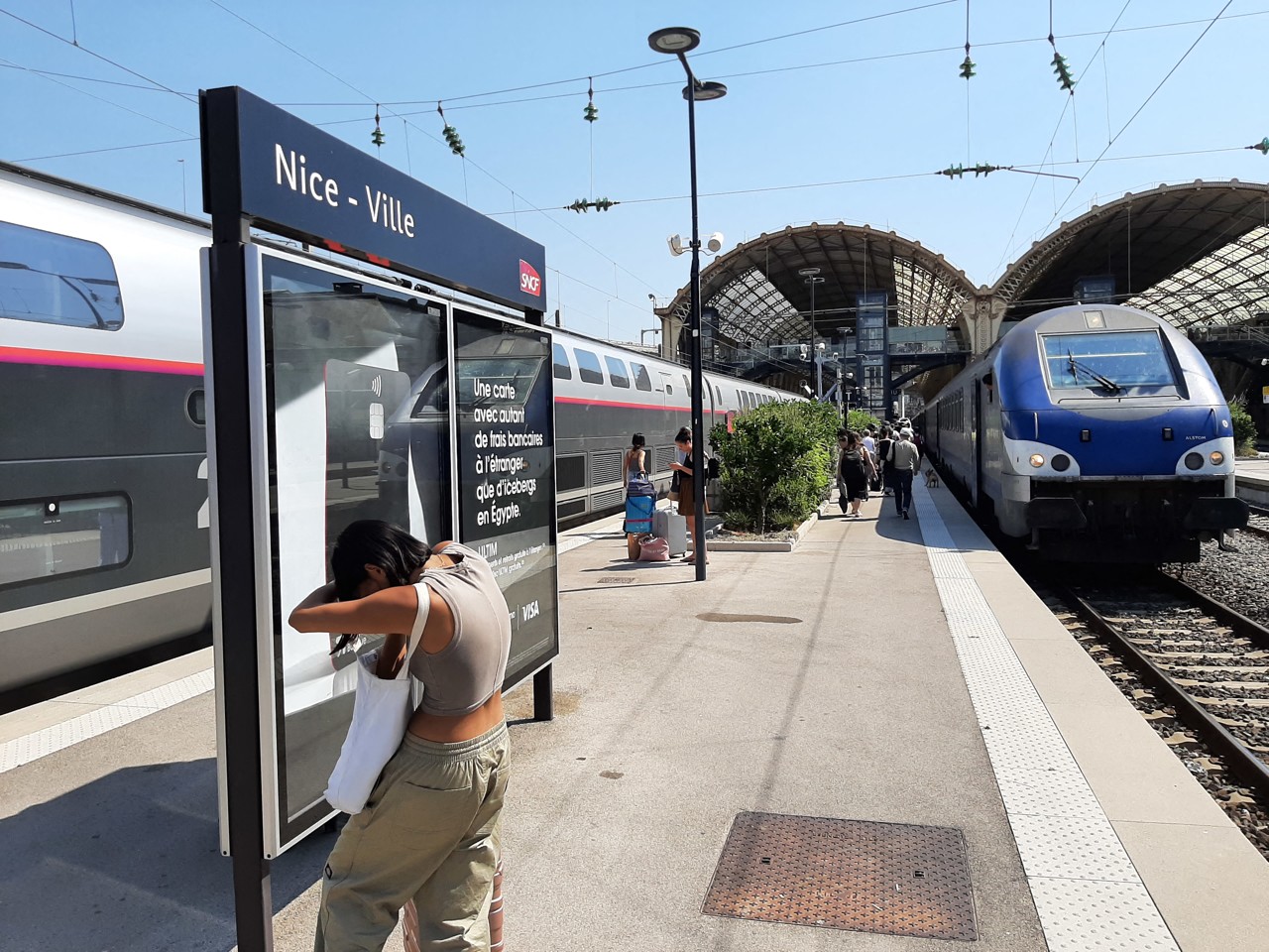 Nice. La SNCF va stopper les trains vers l'Italie sur cette ligne, voici quand et pourquoi