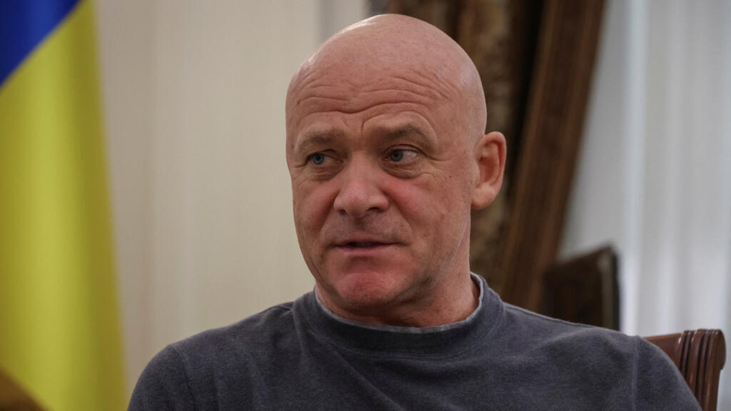 L'ex-maire d'Odessa Gennadi Troukhanov, en Ukraine, le 28 juin 2024 (image d'illustration).