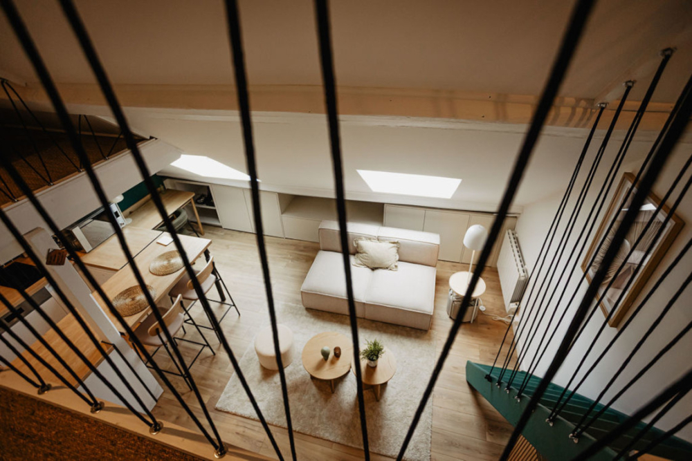 A Lille, un 20 m² sous les combles transformé en cocon