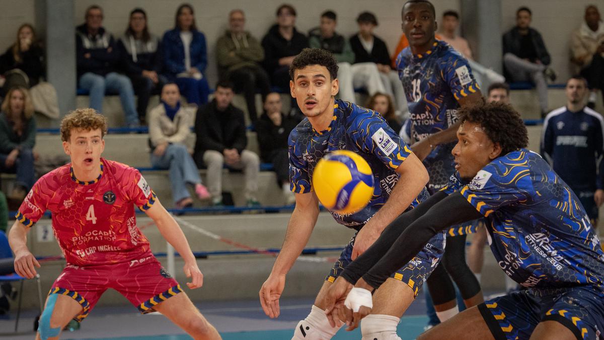Volley-ball (Ligue B masculine). Saint-Jean-d’Illac coupé dans son élan à Grand Nancy