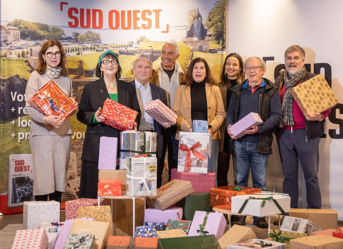 soixante-dix boîtes de Noël solidaires distribuées cette année