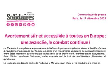 Avortement sûr et accessible à toutes en Europe : une avancée, le combat continue !