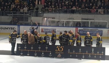Hockey sur glace. Les Dragons de Rouen soufflent leurs 55 bougies avec une belle victoire contre Marseille