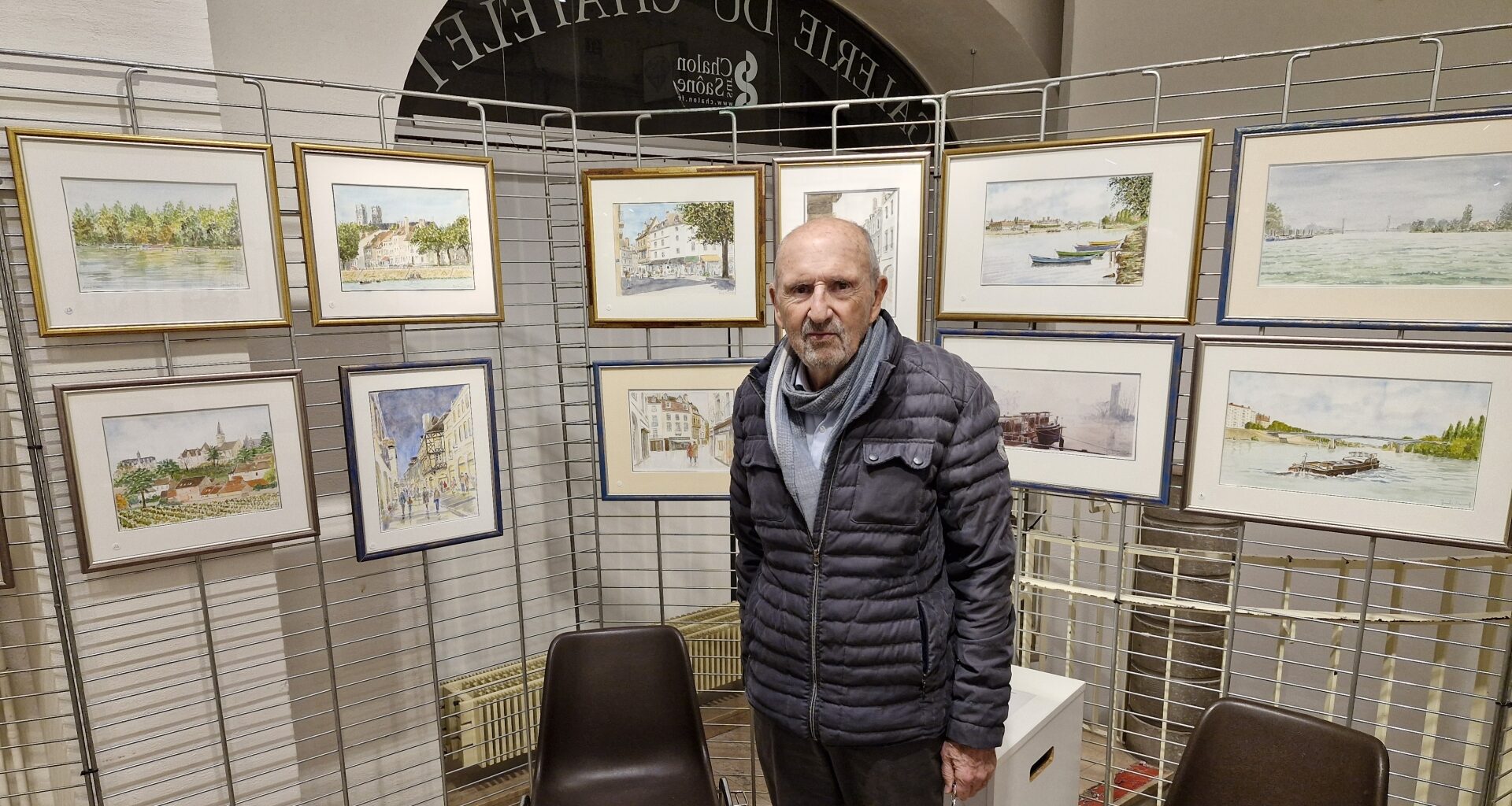Galerie du Châtelet à Chalon-sur-Saône : Pour Noël et si vous offriez une aquarelle de Jean Luc Durand ? - info-chalon.com