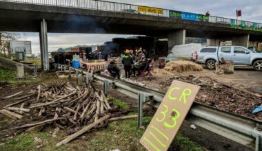 en Gironde, la Coordination rurale lève le barrage sur l’autoroute A 63