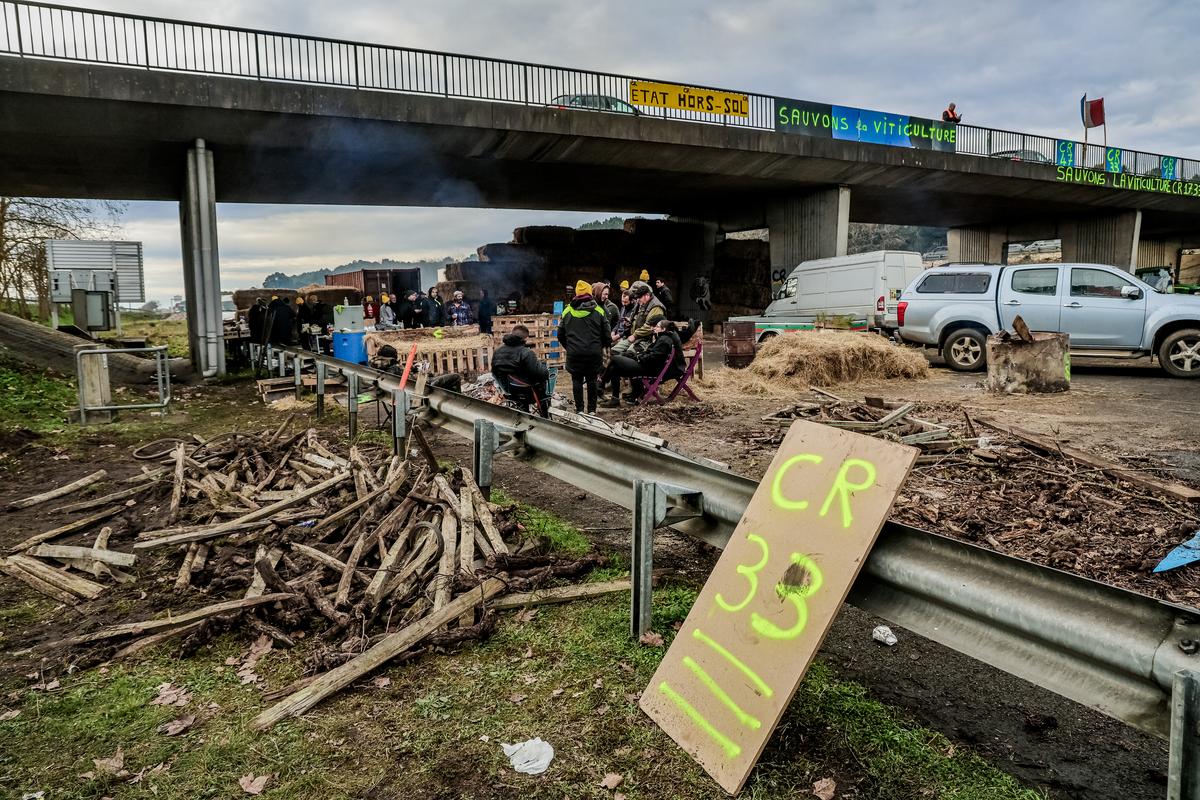 en Gironde, la Coordination rurale lève le barrage sur l’autoroute A 63