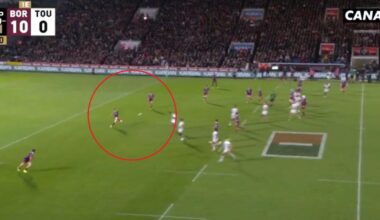 Top 14 : en vidéo, le coup de pied de mammouth et maîtrisé de Jalibert qui trouve une sublime touche avec l’UBB - Le Figaro