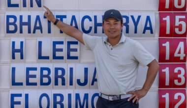 Yuxin Lin Picture by Jason Butler/Asian Tour