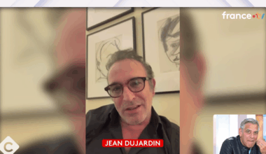 "Sûrement l’une des personnes les plus" : Jean Dujardin dans "C à Vous", il vide son sac au sujet de George Clooney