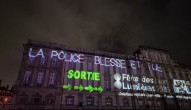 « La police blesse et tue » : le maire de Lyon condamne des messages projetés pendant la fête des Lumières