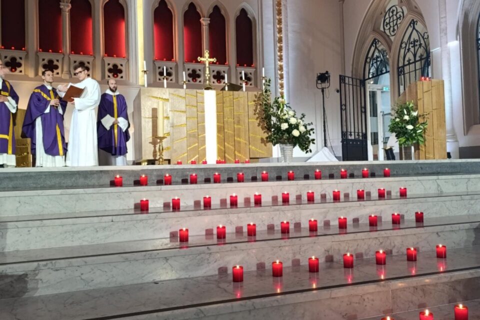 messe télévisée chapelle université catholique lille