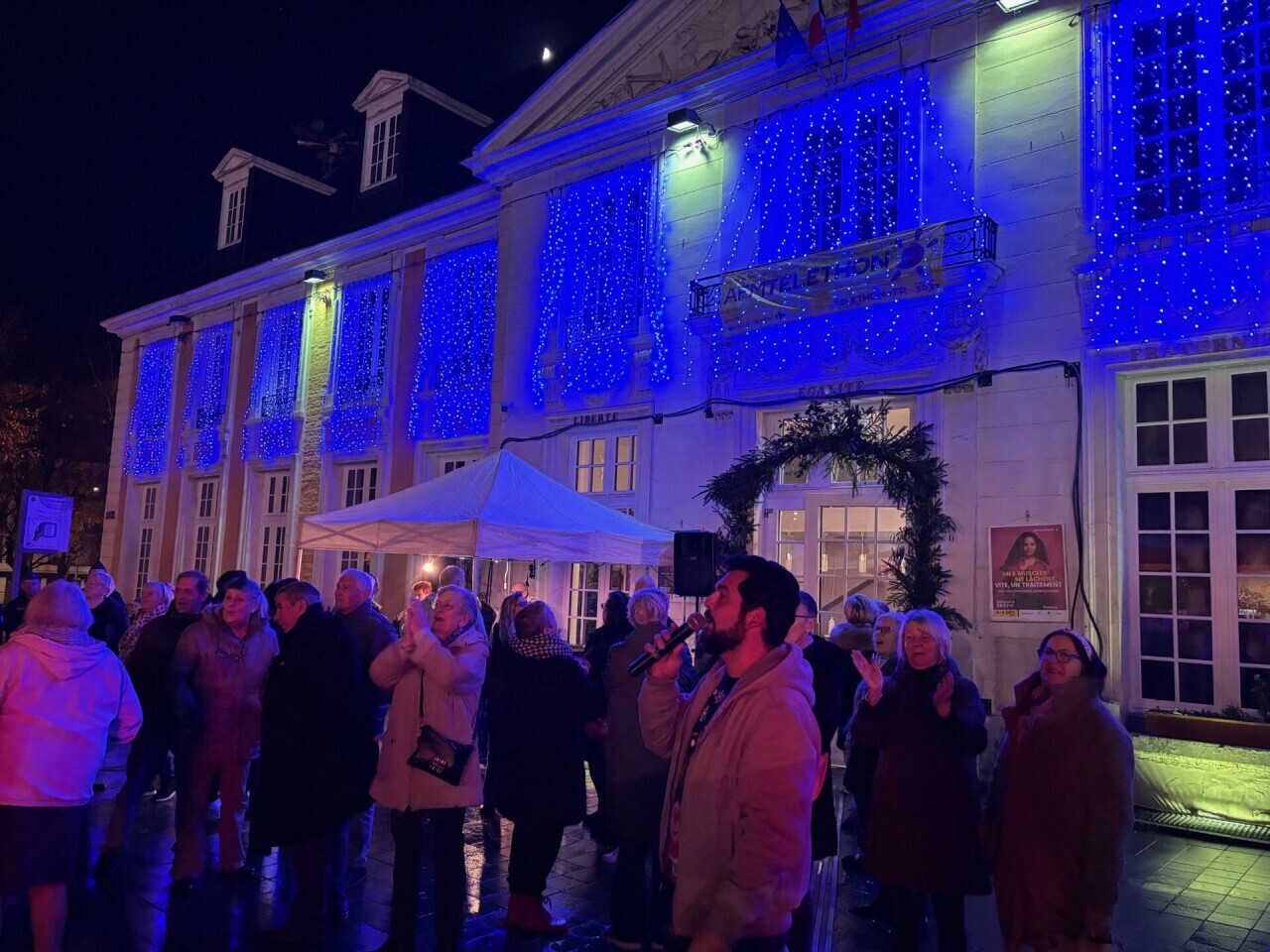 C'est parti pour les festivités de fin d'année à Darnétal, avec le lancement des illuminations