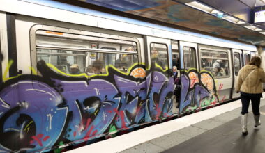 Créteil : onze personnes interpellées pour avoir tagué des rames de métro