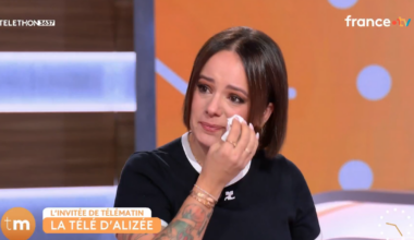 Alizée fond en larmes dans «Télématin»