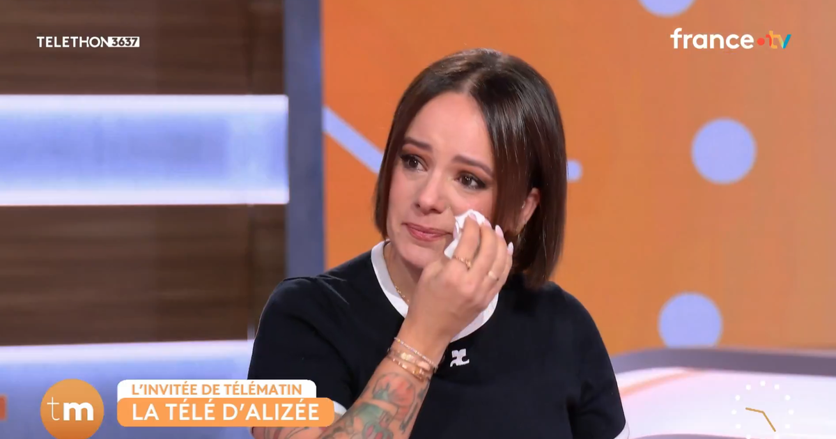 Alizée fond en larmes dans «Télématin»