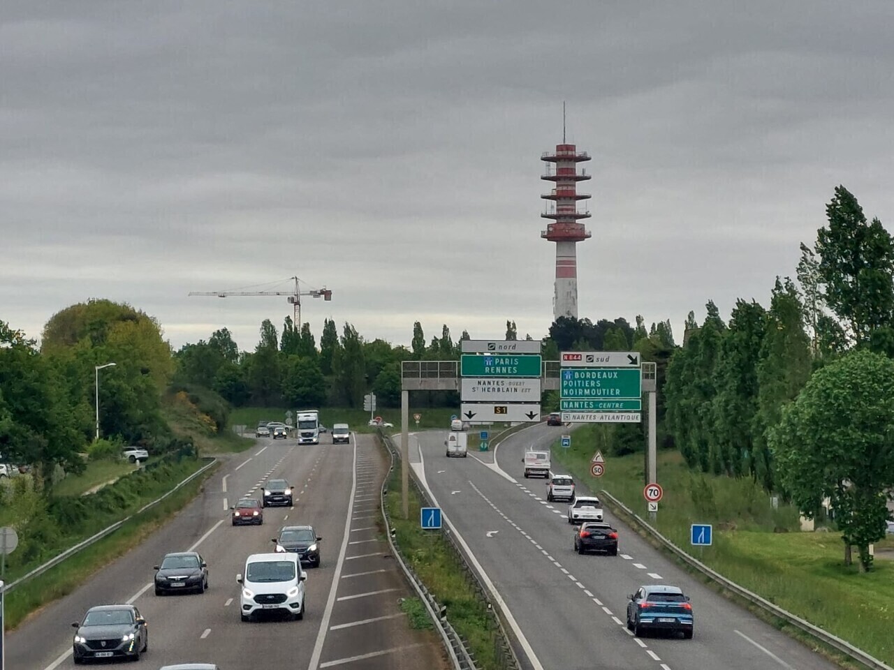 trafic fluide sur le périphérique ce matin