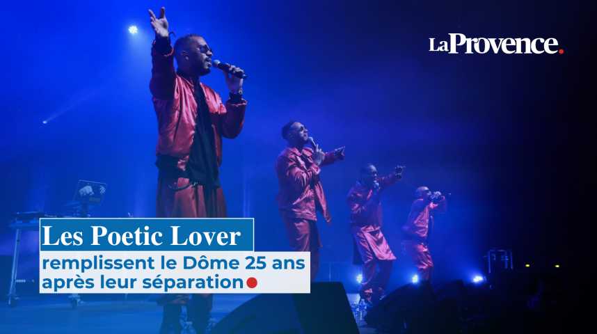 Au Dôme de Marseille, les Poetic célèbrent "la grande messe du R&B"